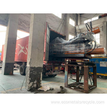 Hydraulic Automatic Scrap Metal Steel Shavings Compactor